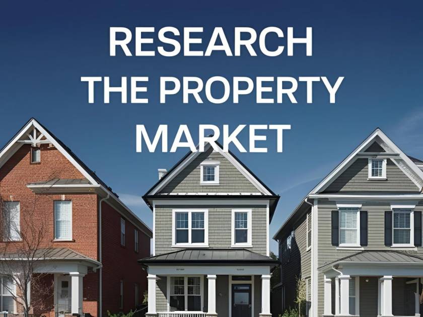 researching the property market
