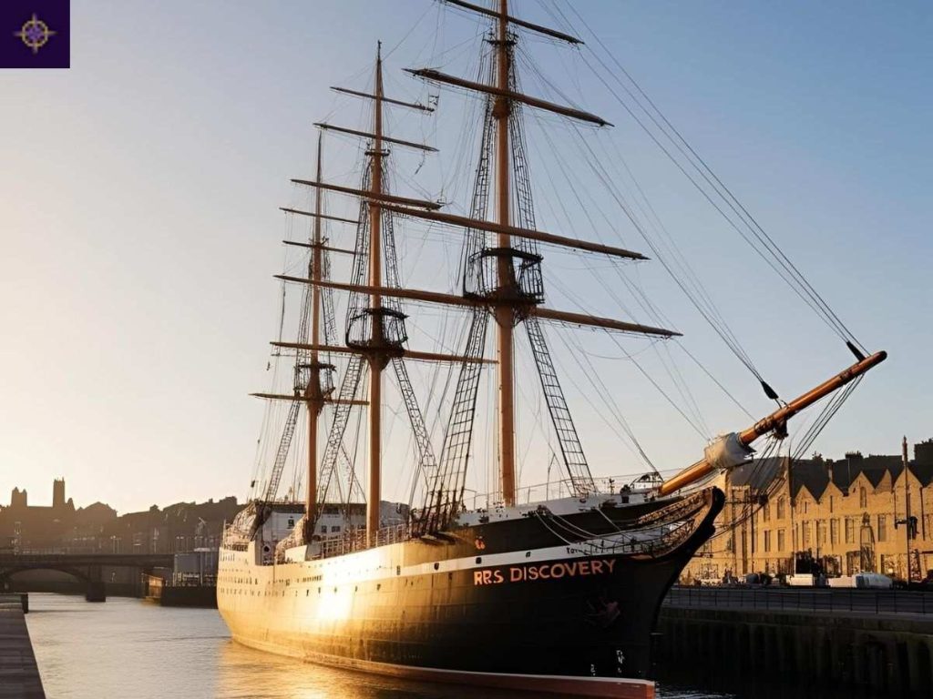 RRS discovery boat in dundee