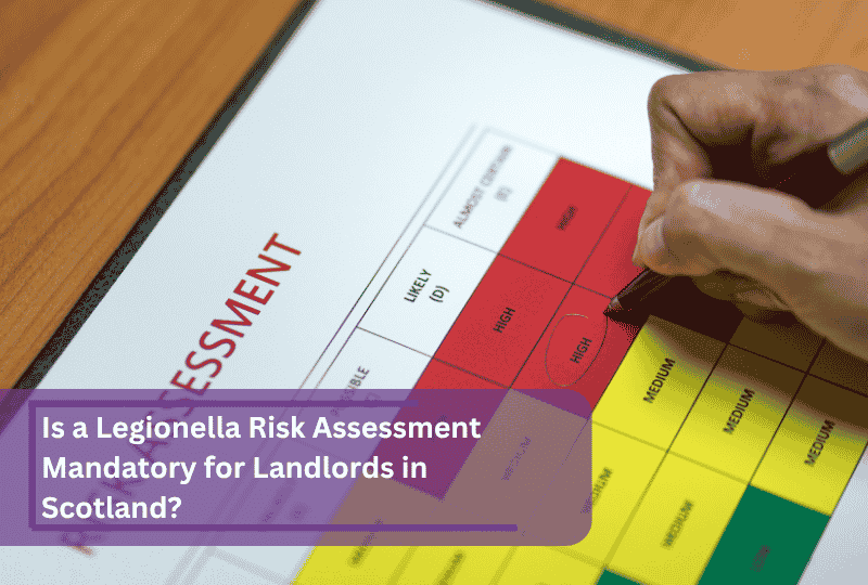 is a legionella risk assessment mandatory for landlords